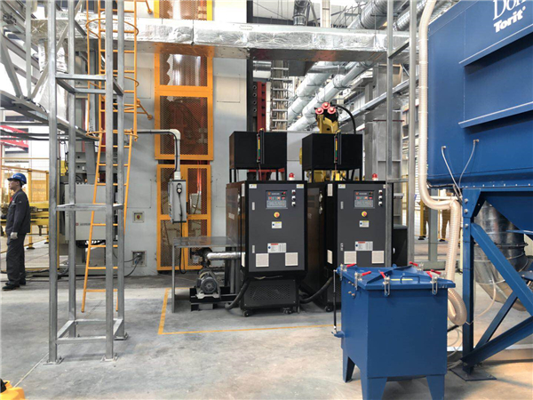 玻璃鋼模壓制品用什么加熱方式好？歐能機械油溫機效果好