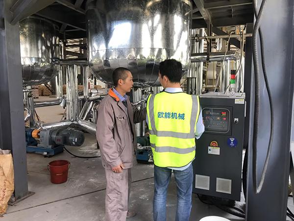 熱熔膠盤管反應釜控溫高溫反應釜油溫機「歐能機械」