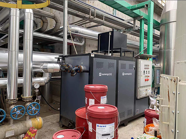 防爆電加熱導熱油爐進行控溫，維護工作環境的溫度穩定